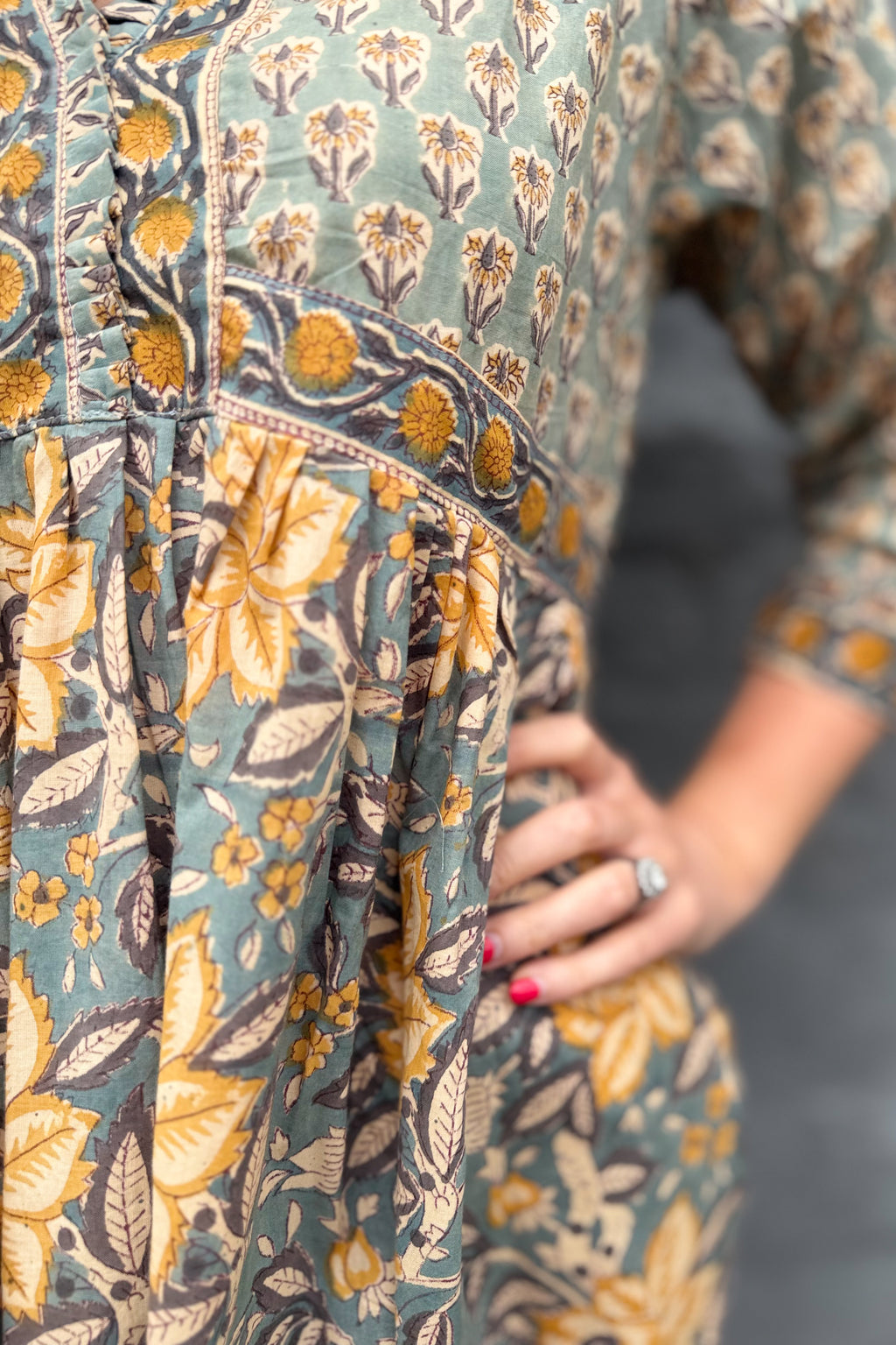 Adeline Dress In Sage