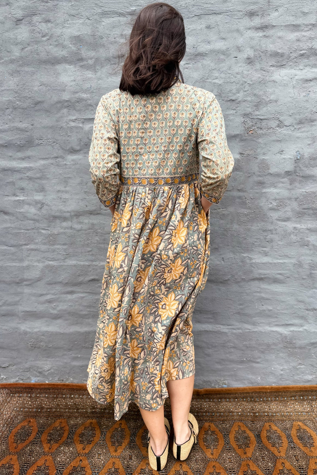 Adeline Dress In Sage