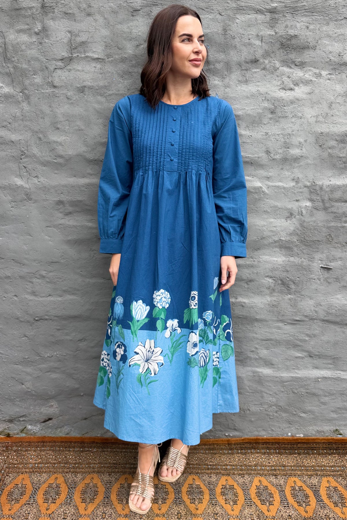 Penelope Dress In Parisian Blue