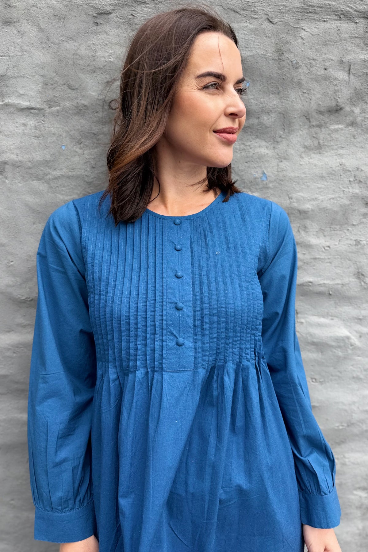 Penelope Dress In Parisian Blue