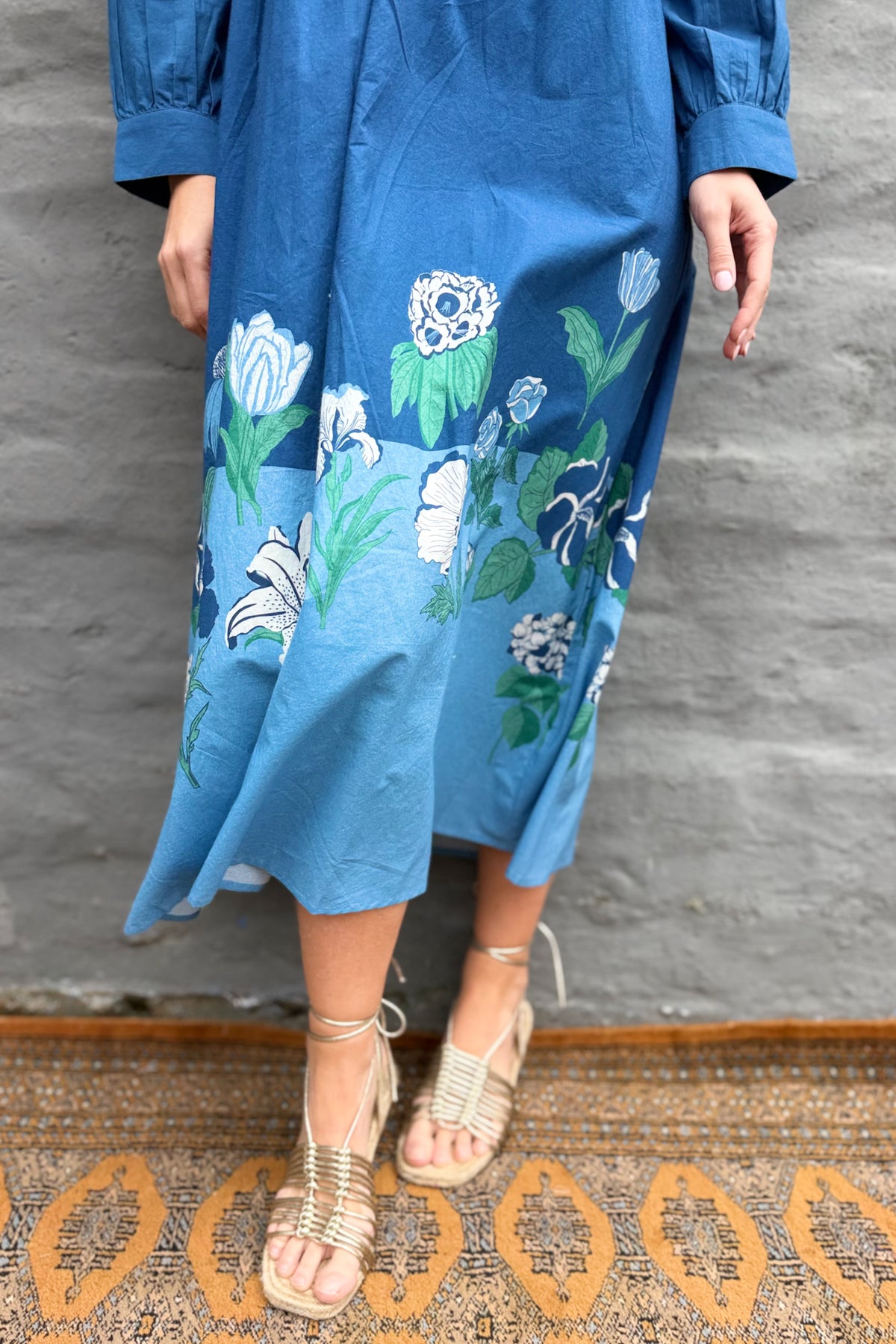 Penelope Dress In Parisian Blue