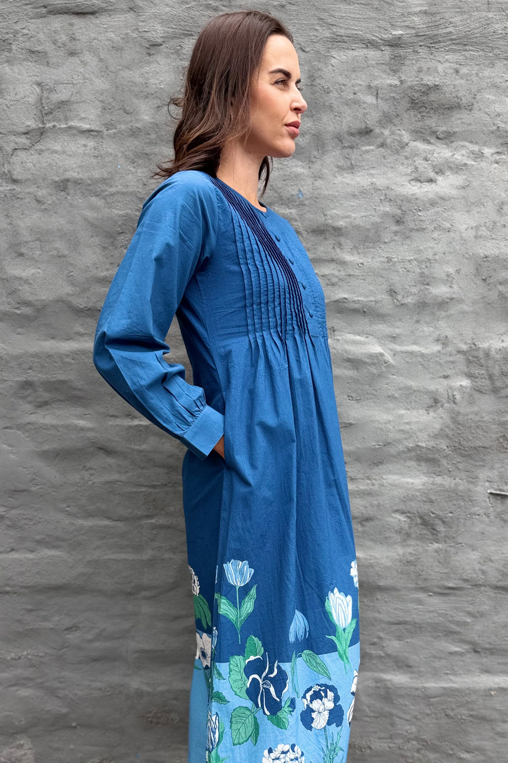 Penelope Dress In Parisian Blue