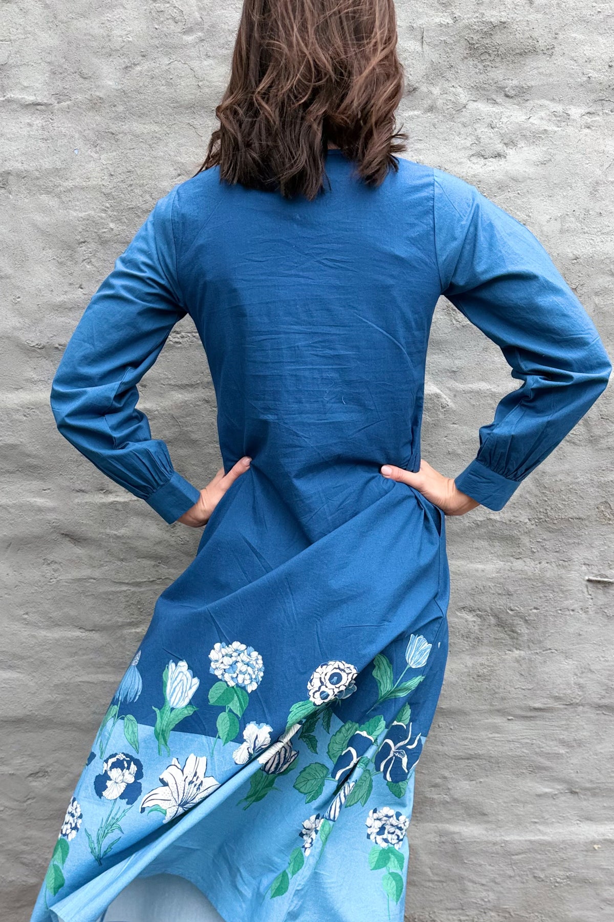 Penelope Dress In Parisian Blue