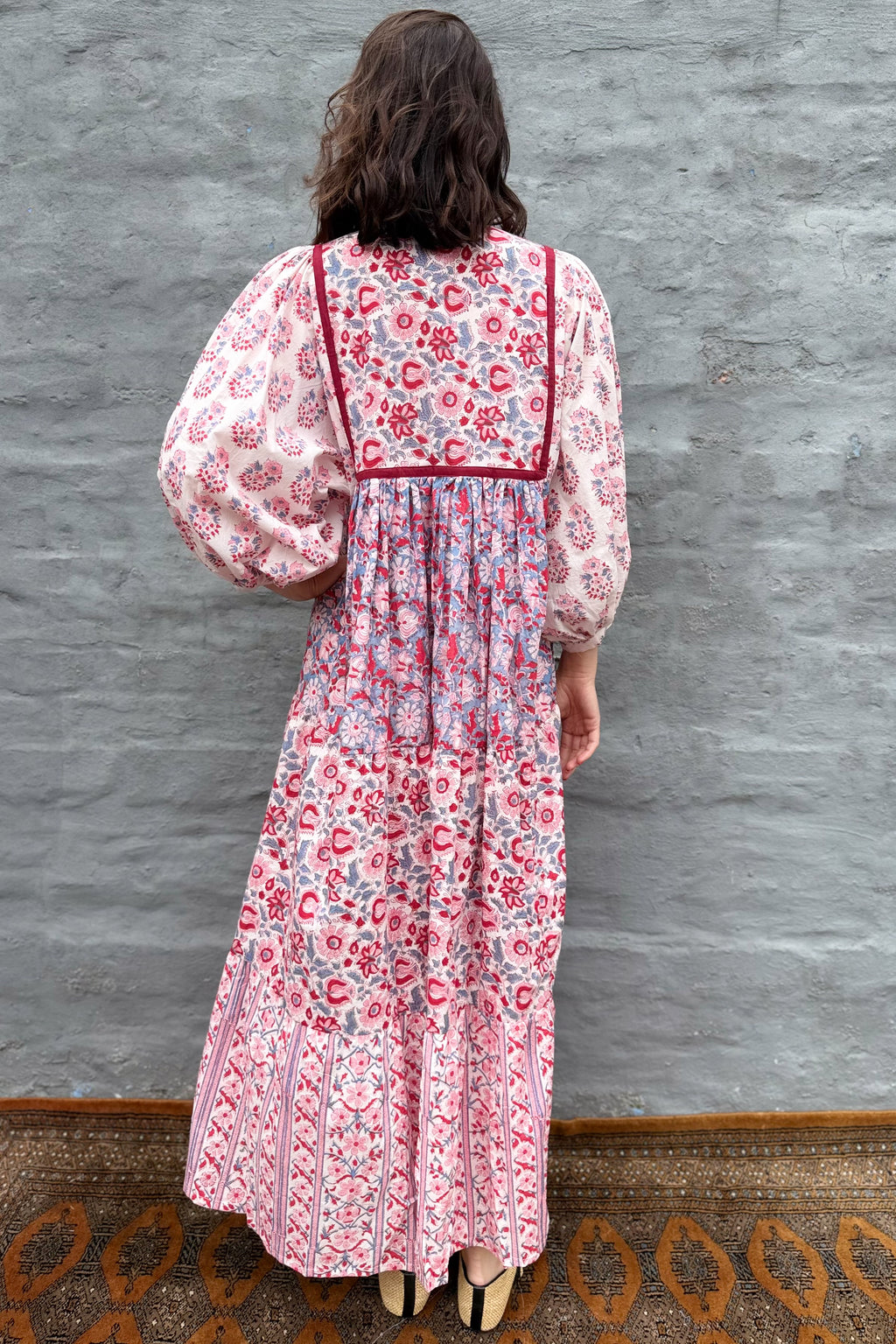 Delilah Dress In Pinks