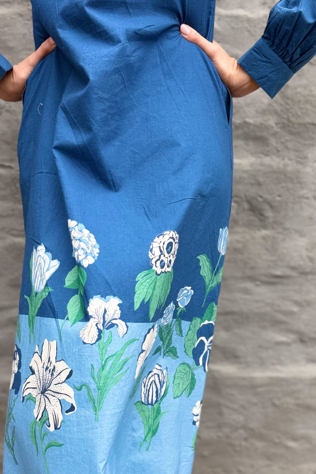 Penelope Dress In Parisian Blue