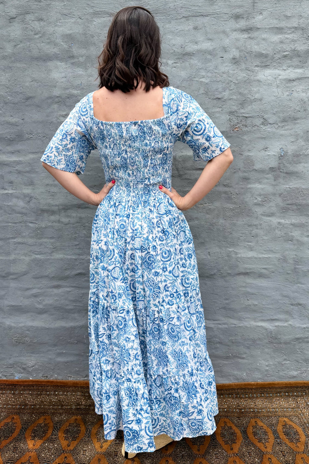 Noa Dress In Shades Of Blue