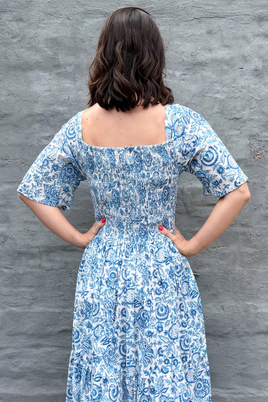 Noa Dress In Shades Of Blue