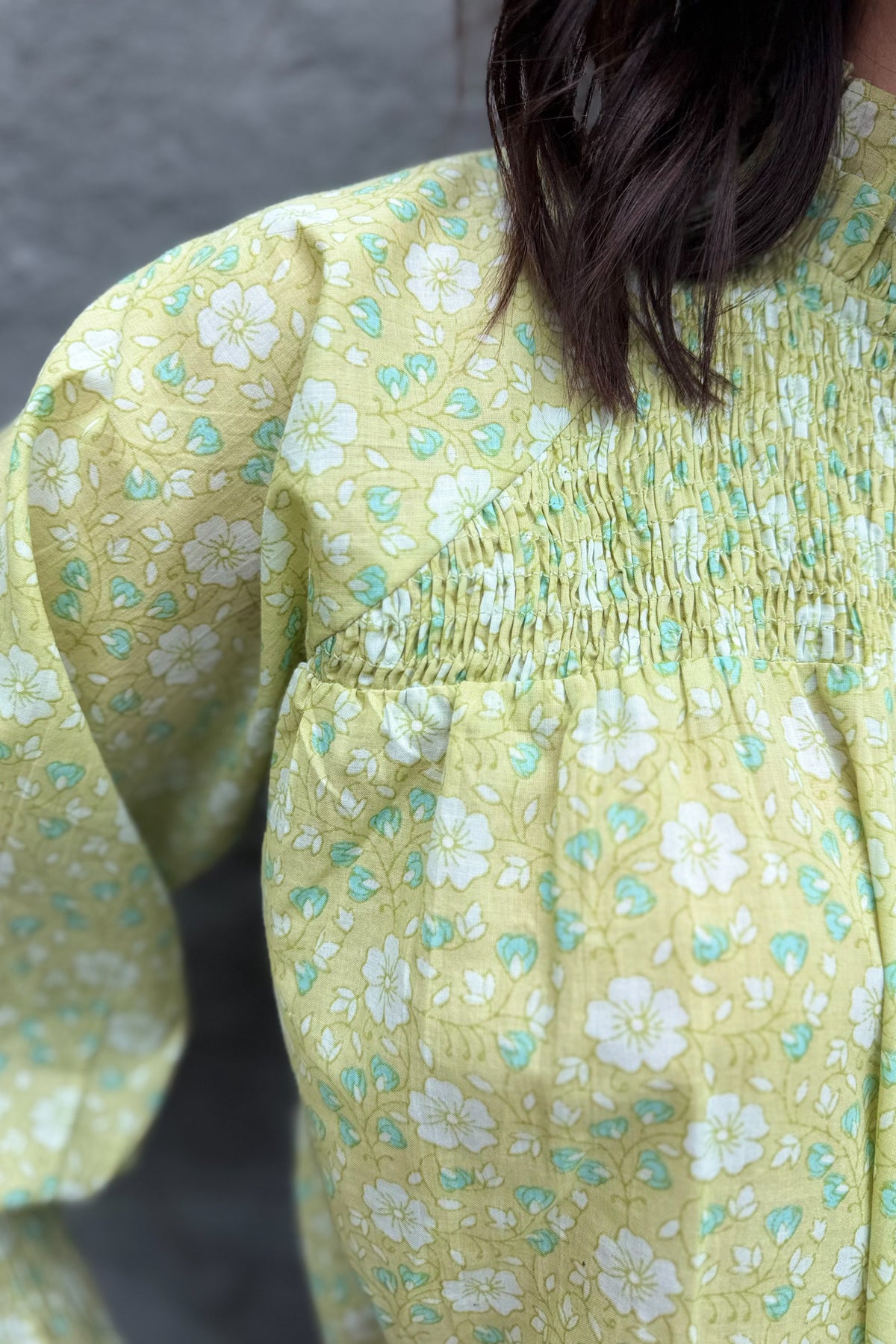 Marceena Blouse In Sage