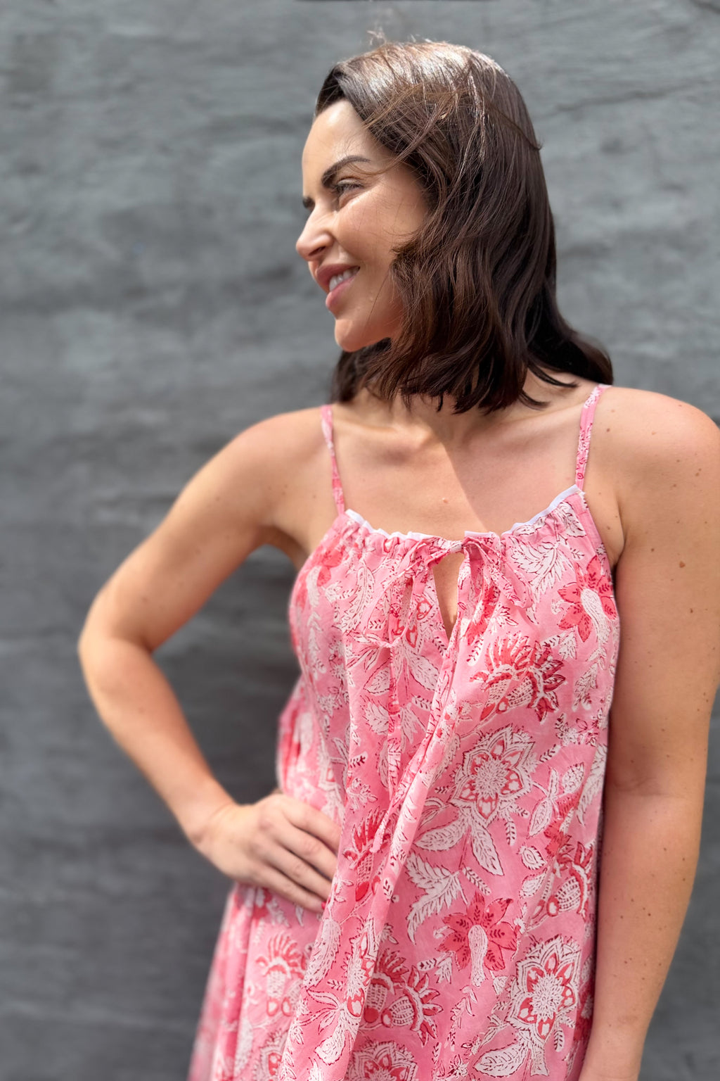 Jemima Dress In Rose