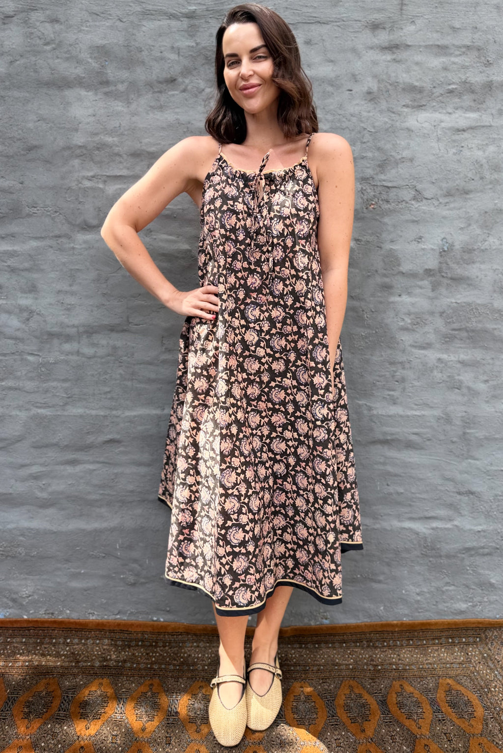 Jemima Dress In Ebony