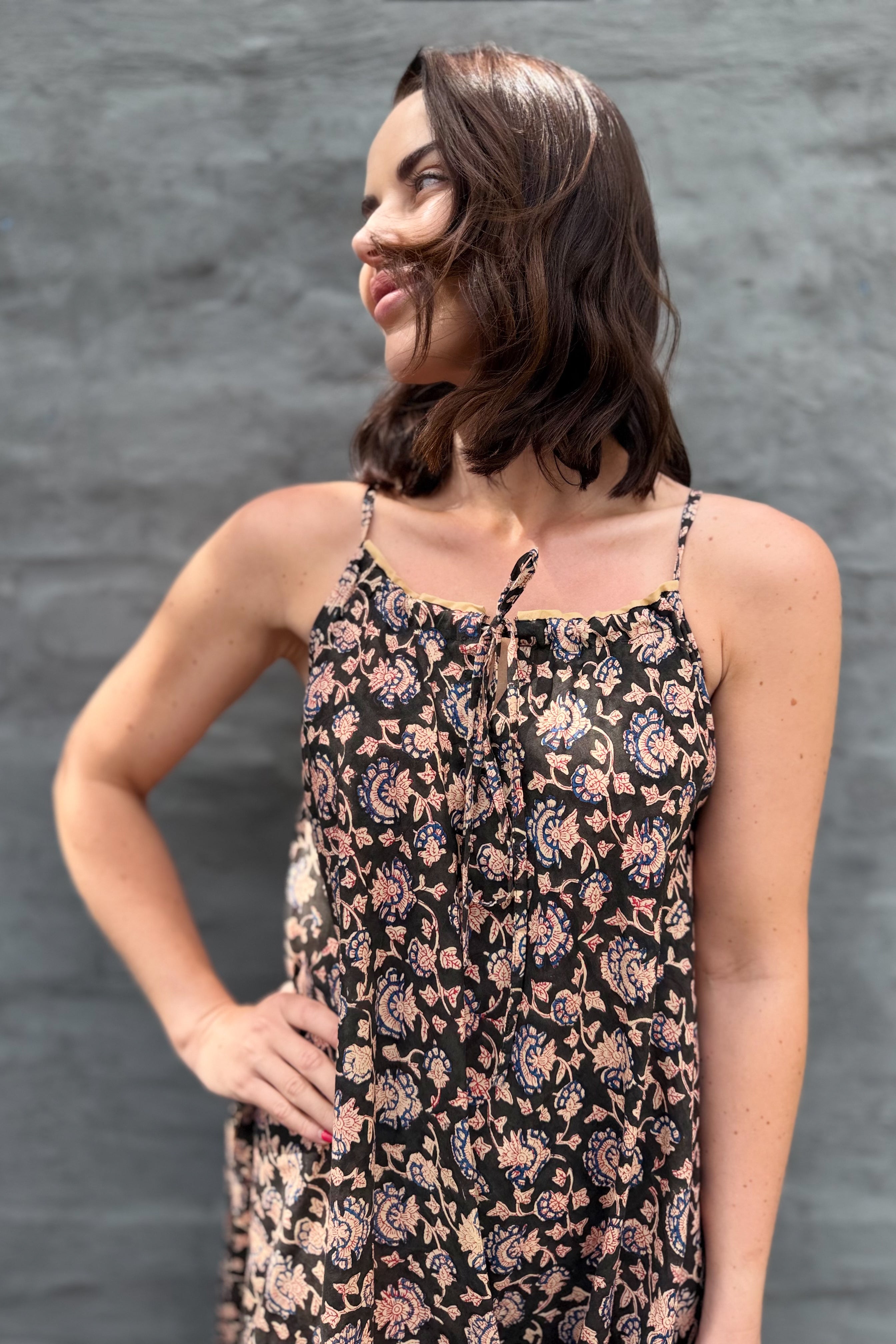 Jemima Dress In Ebony