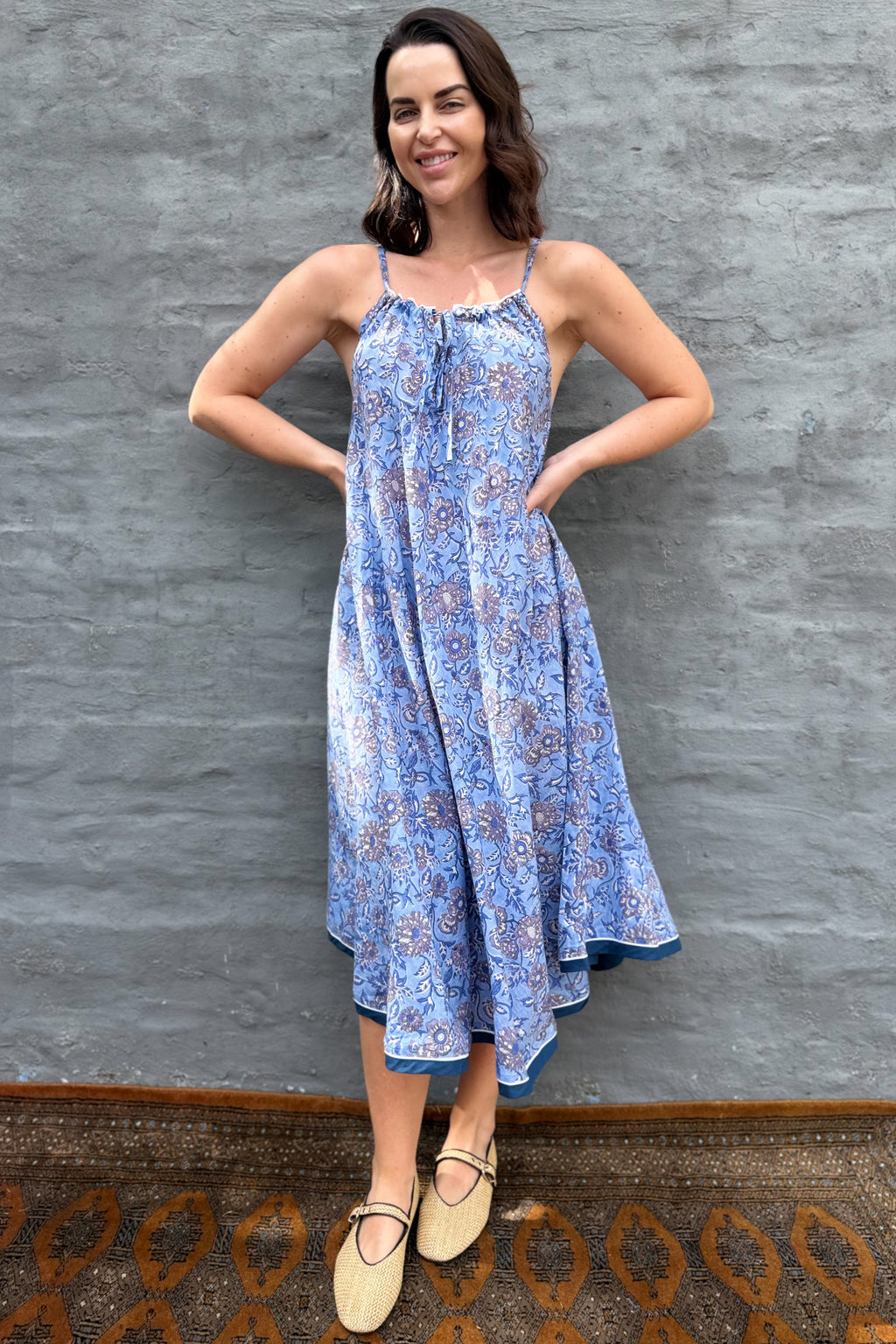 Jemima Dress In Ocean