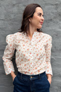 Ophelia Blouse In Antique Rose