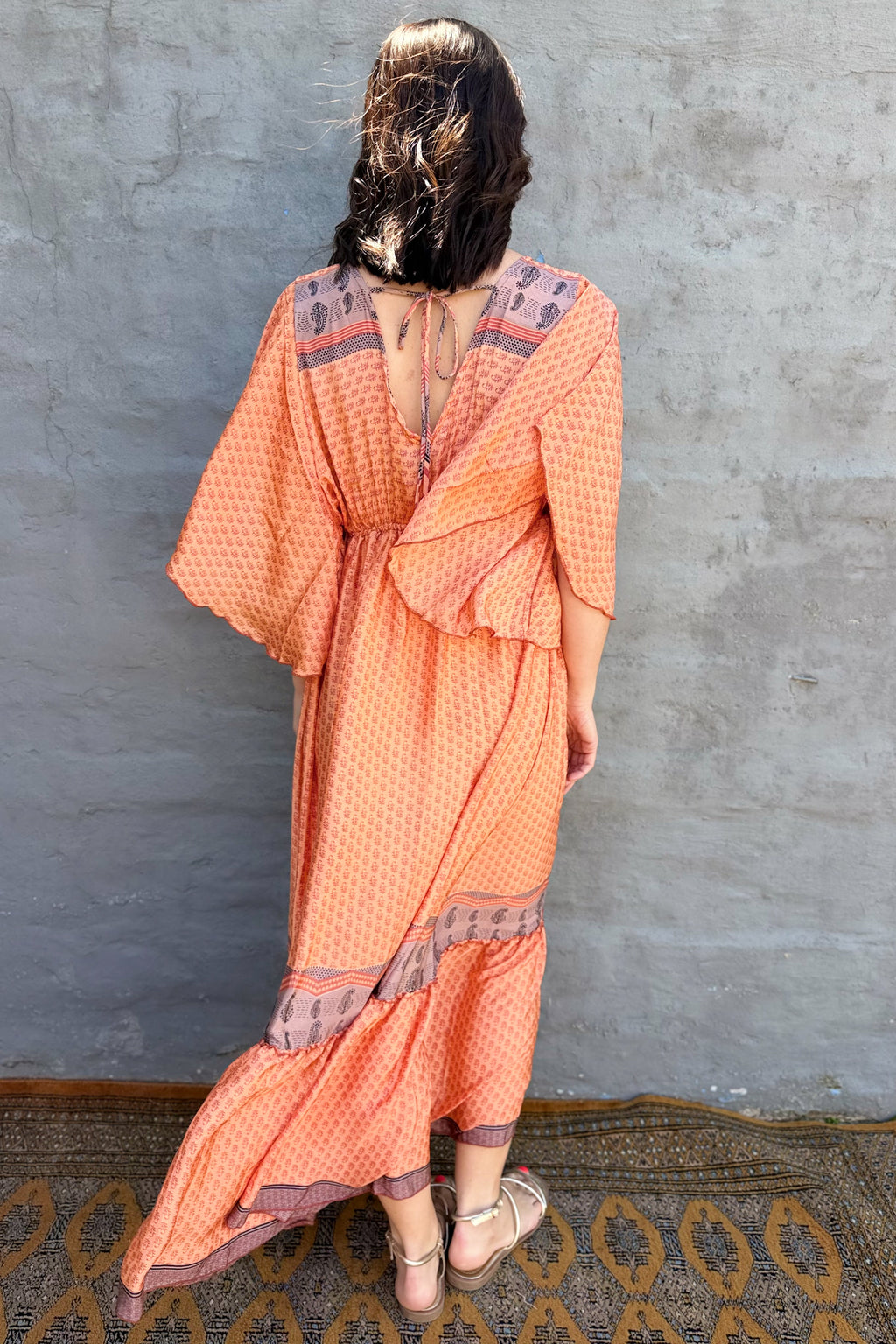 Aurora Dress In Pretty Papaya