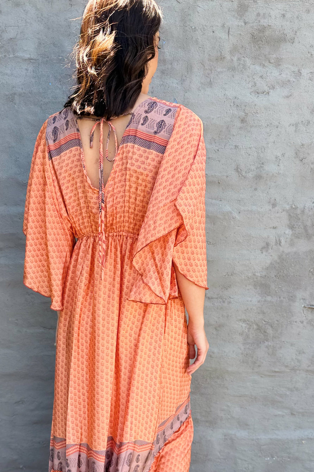Aurora Dress In Pretty Papaya