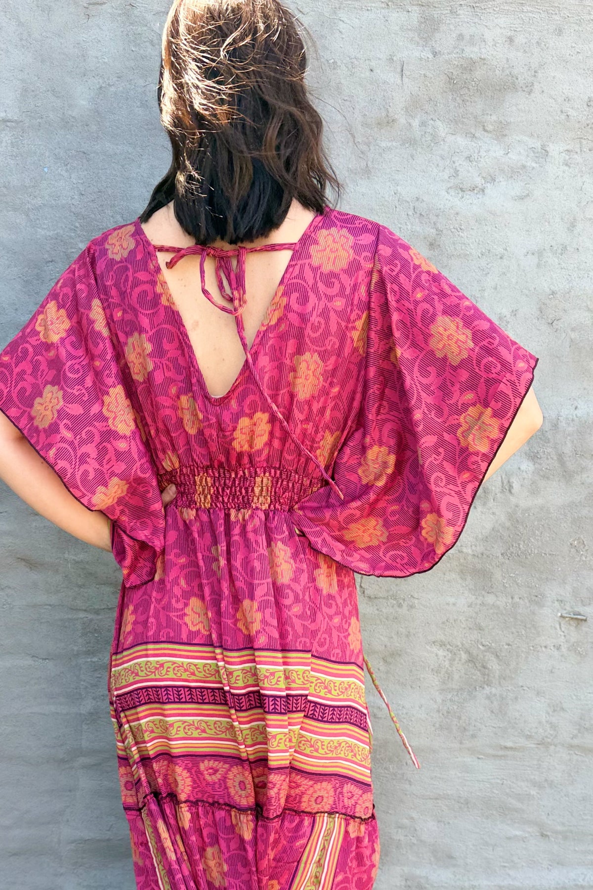 Aurora Dress In Raspberry Sorbet
