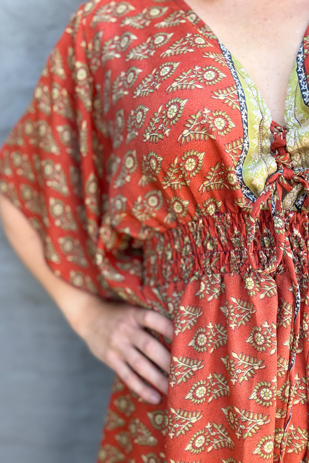 Aurora Dress In Autumn Glaze