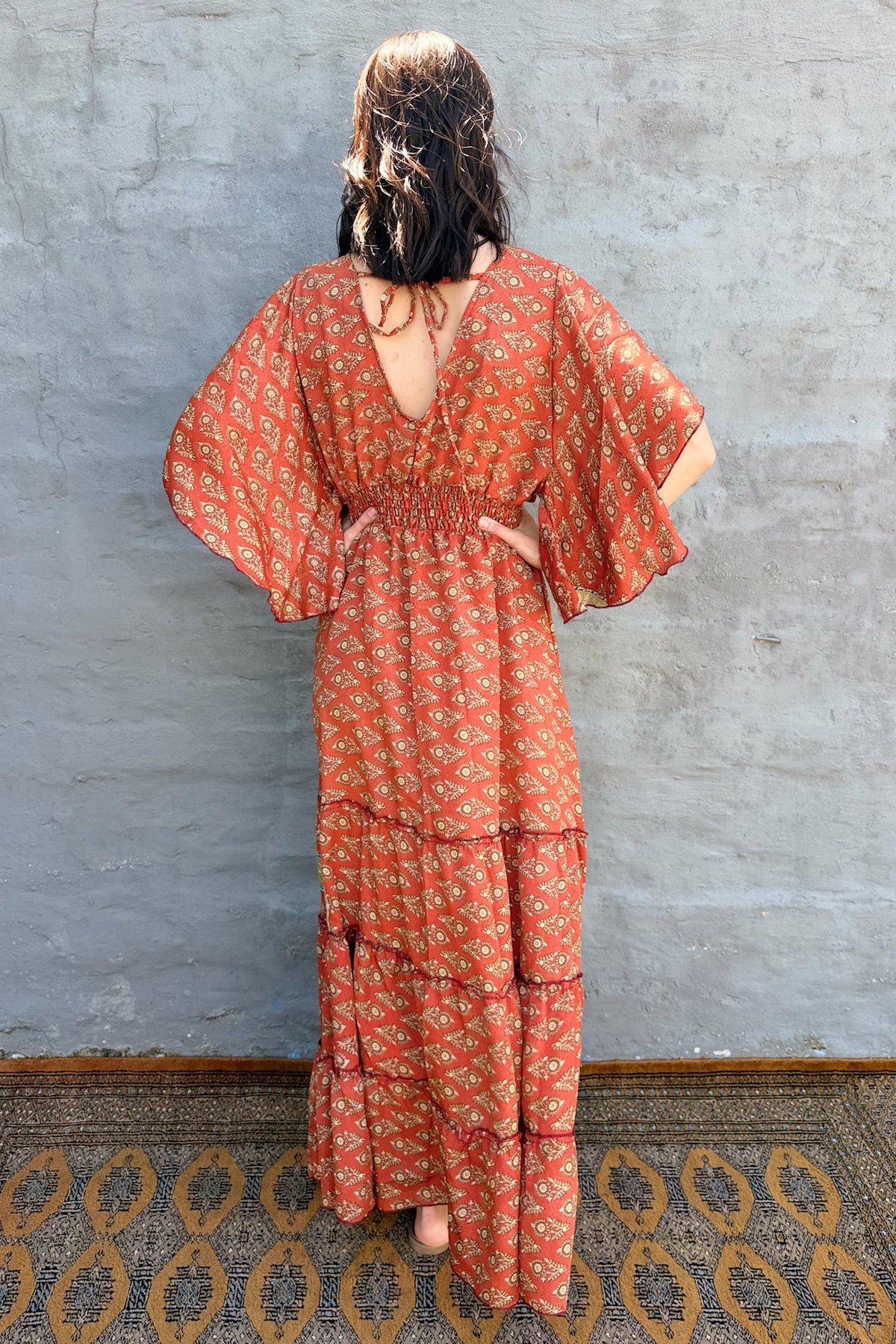 Aurora Dress In Autumn Glaze