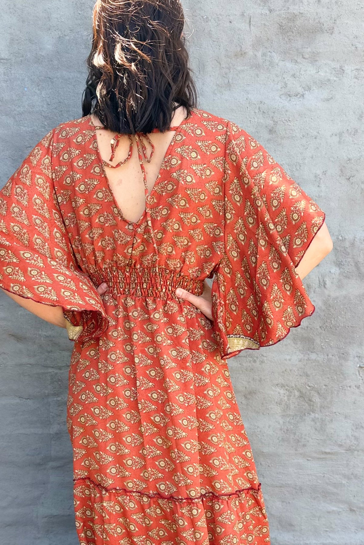 Aurora Dress In Autumn Glaze