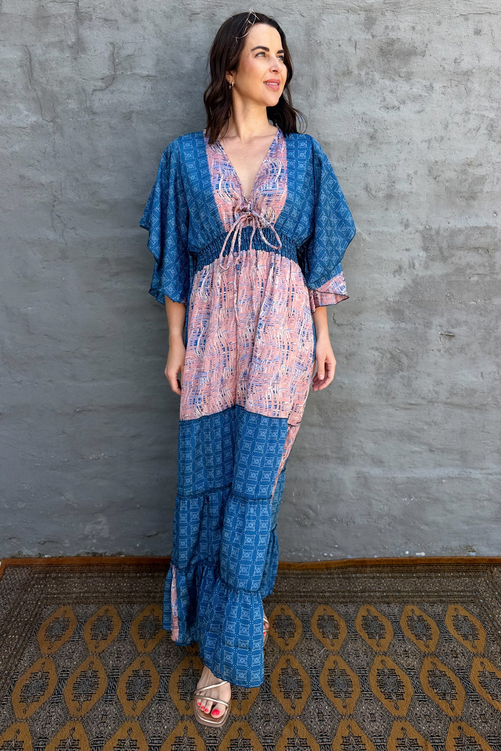 Aurora Dress In Star Sapphire