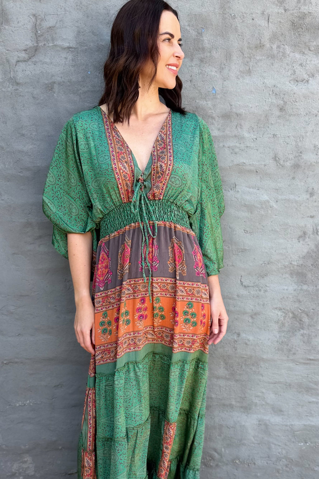 Aurora Dress In Flower Meadow