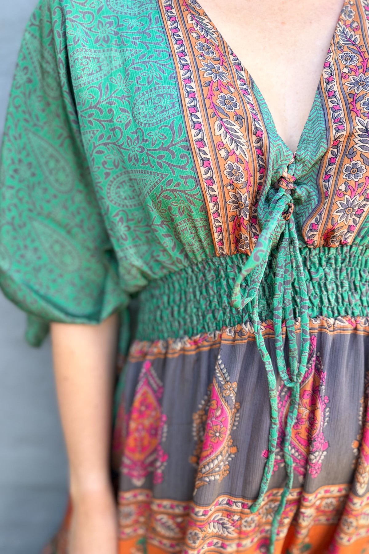 Aurora Dress In Flower Meadow