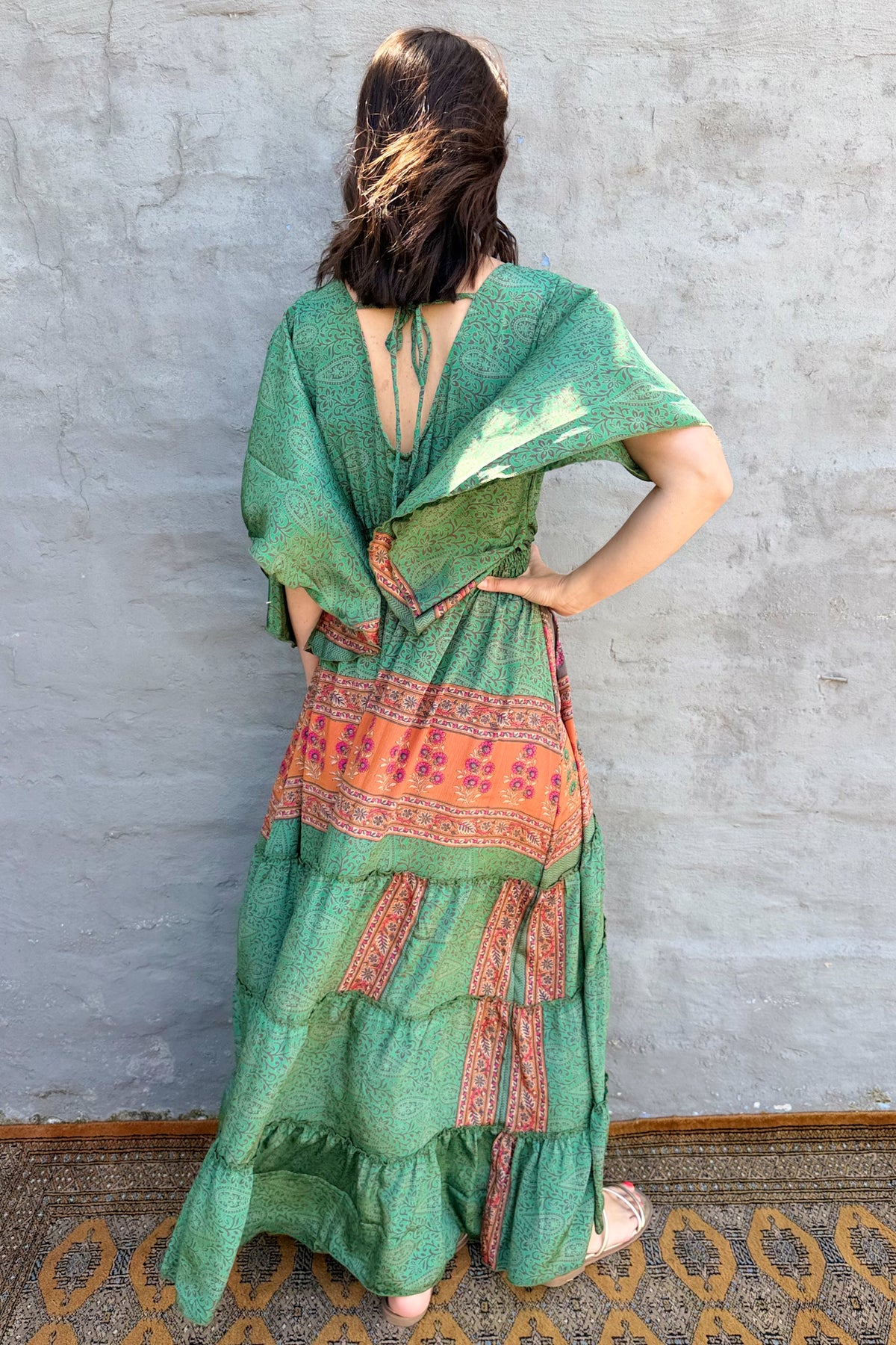 Aurora Dress In Flower Meadow