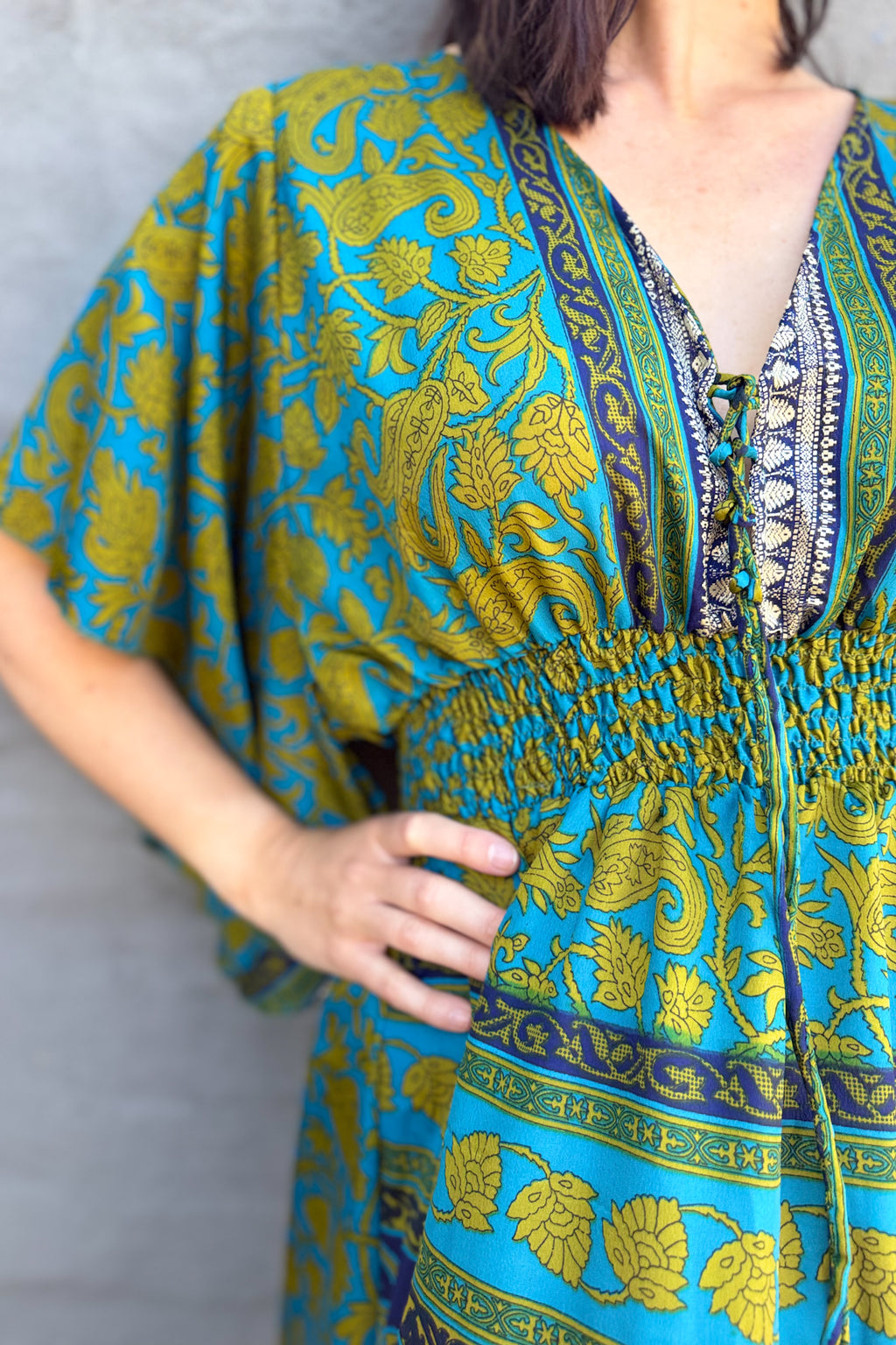 Aurora Dress In Blue Danube