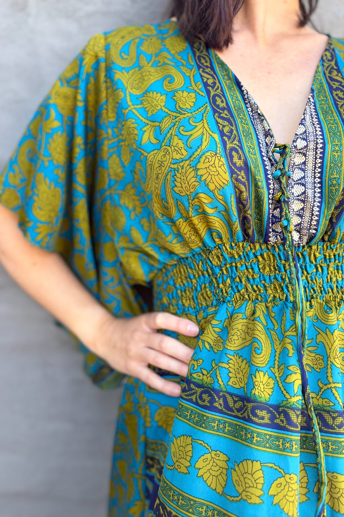 Aurora Dress In Blue Danube