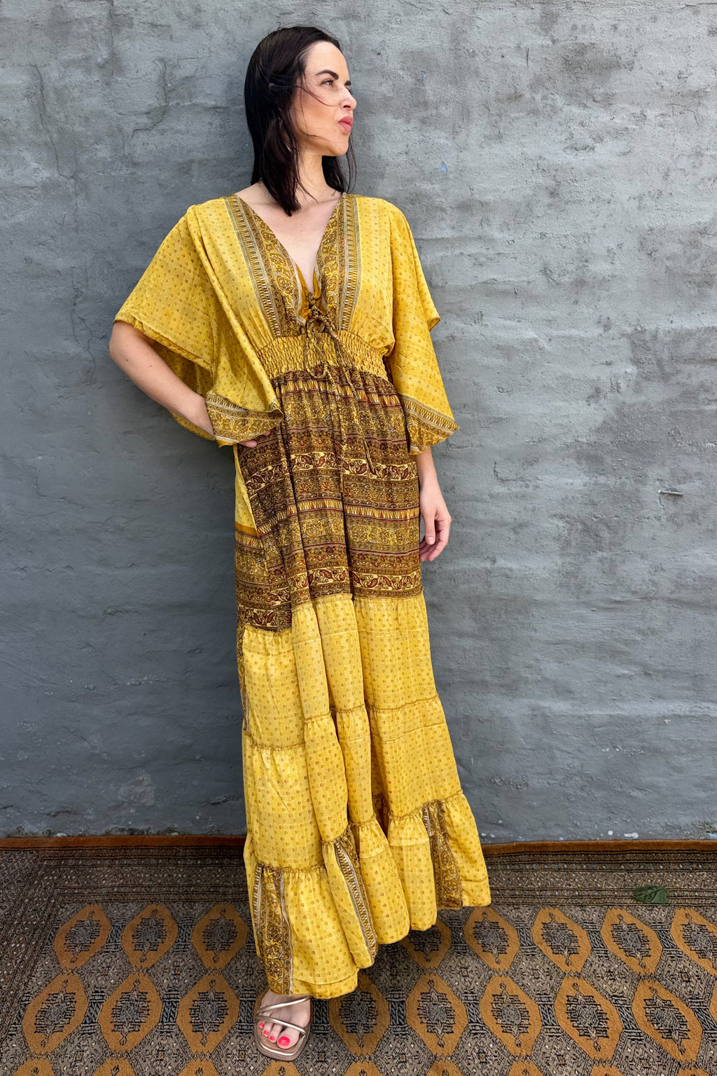 Aurora Dress In Golden Sunshine