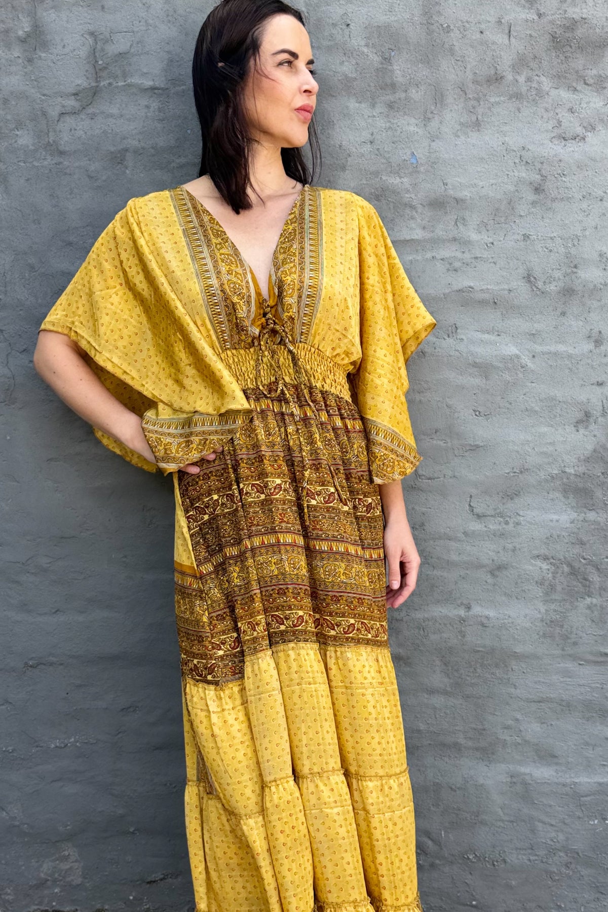 Aurora Dress In Golden Sunshine