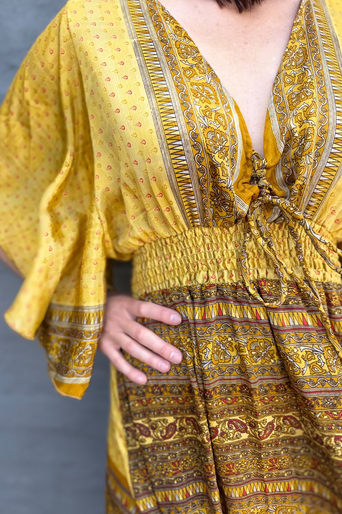 Aurora Dress In Golden Sunshine