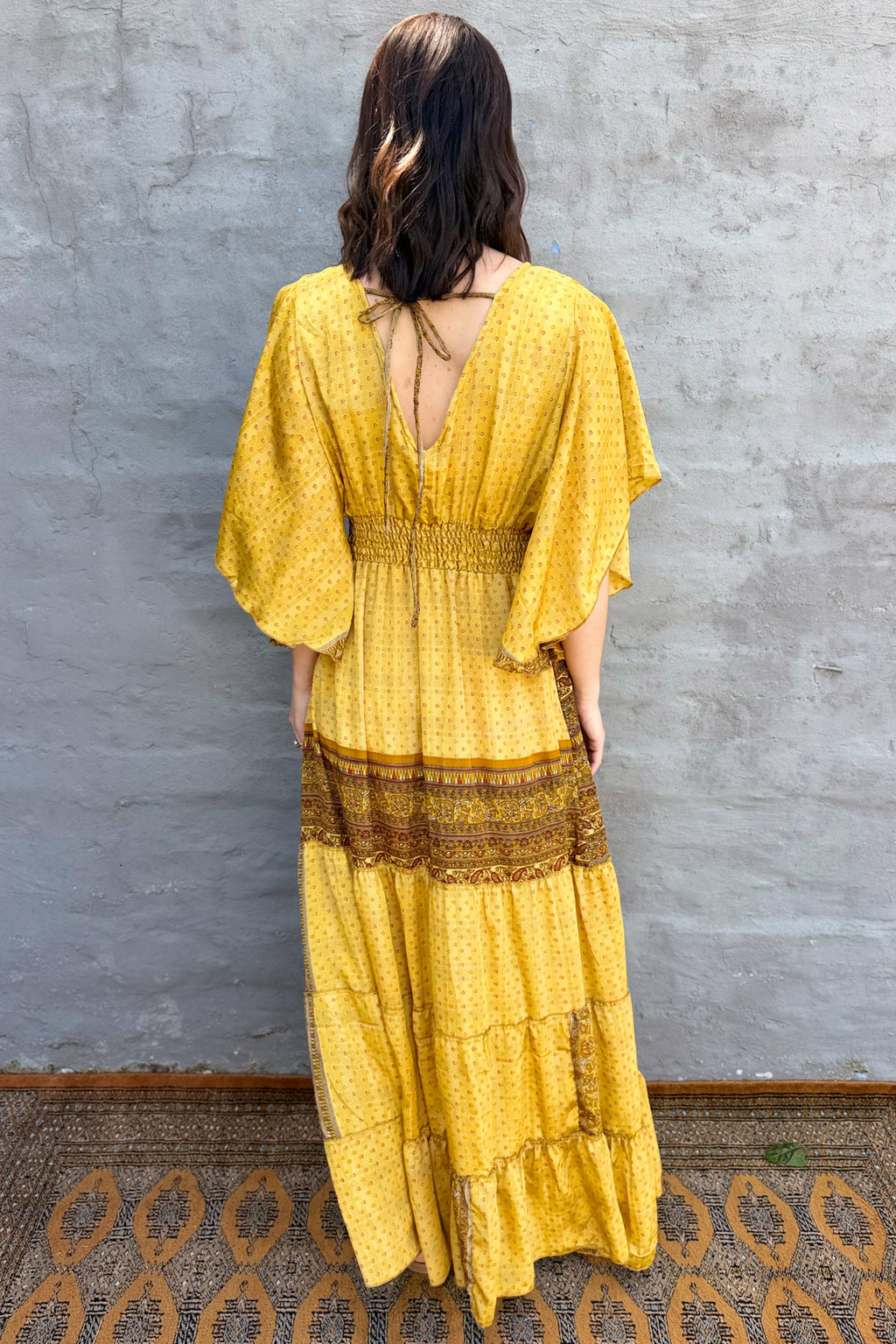 Aurora Dress In Golden Sunshine