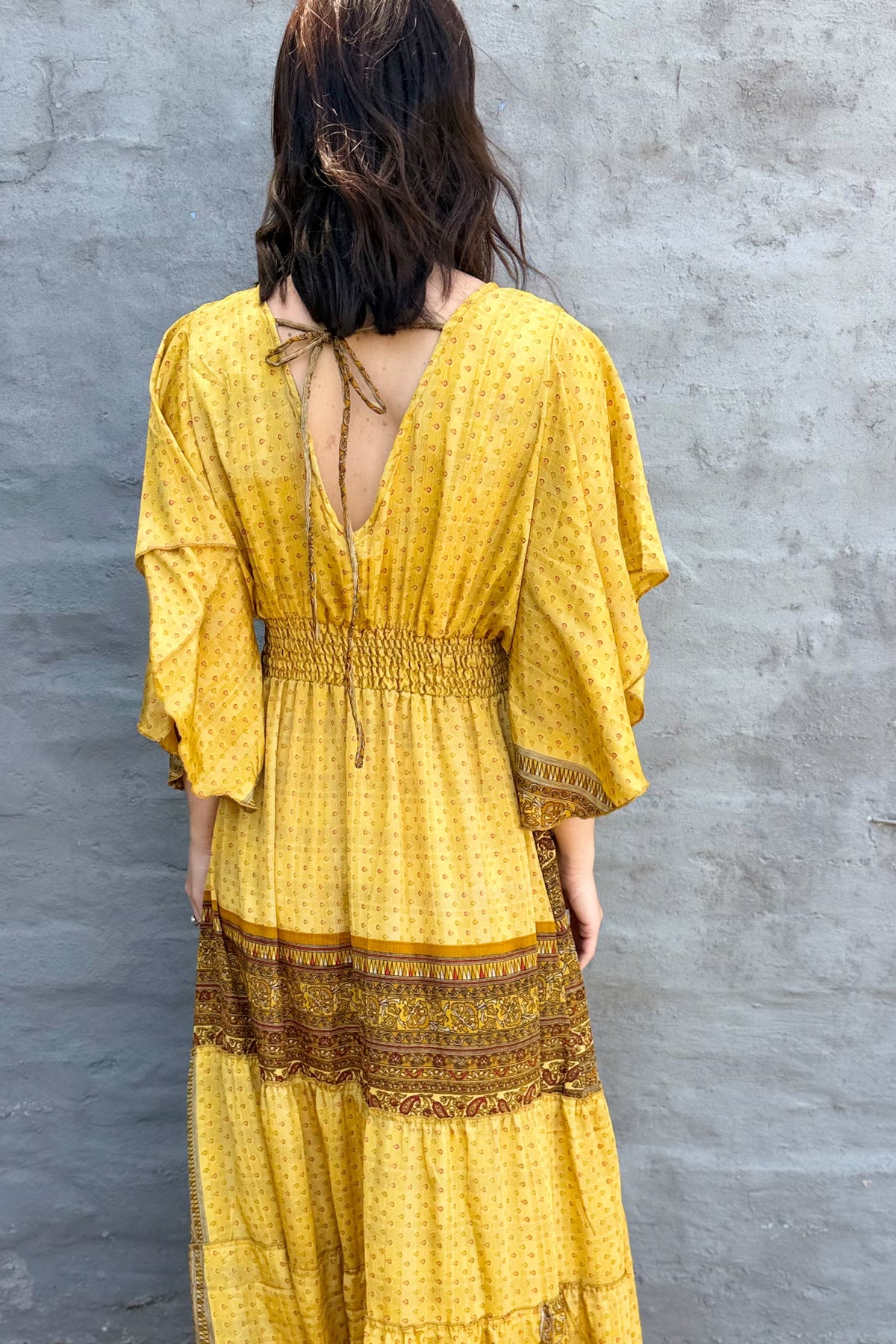 Aurora Dress In Golden Sunshine