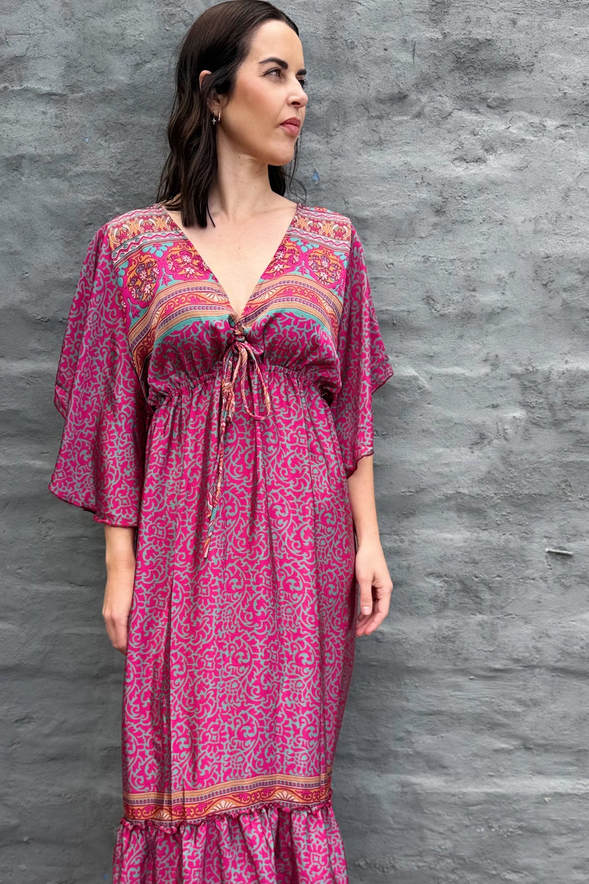 Aurora Dress In Fabulous Fuchsia