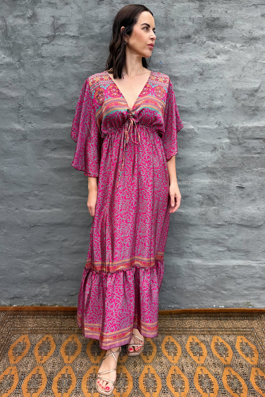 Aurora Dress In Fabulous Fuchsia