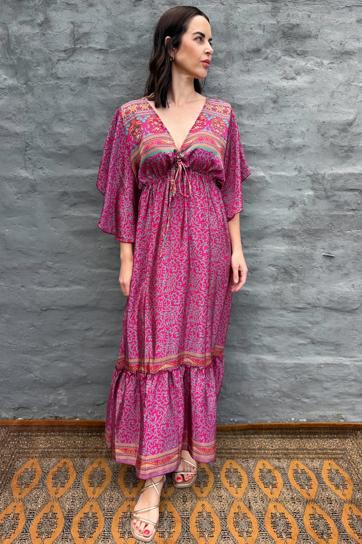 Aurora Dress In Fabulous Fuchsia