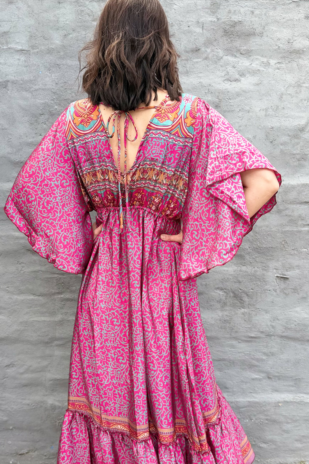 Aurora Dress In Fabulous Fuchsia