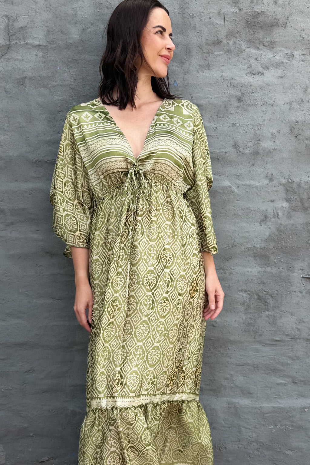 Aurora Dress In Perfect Pear