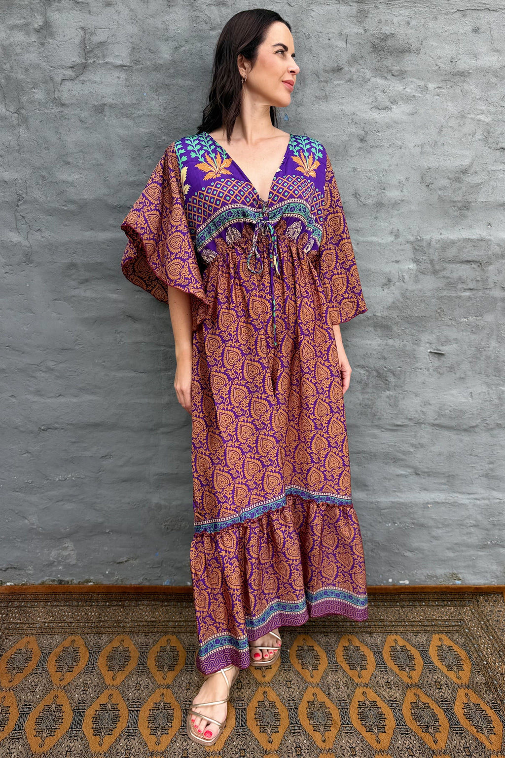 Aurora Dress In Purple Heart