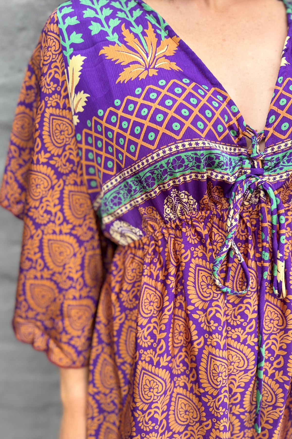 Aurora Dress In Purple Heart