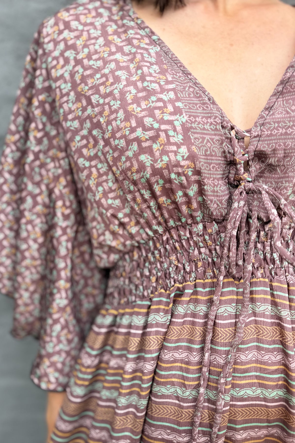 Aurora Dress In Wistful Mauve