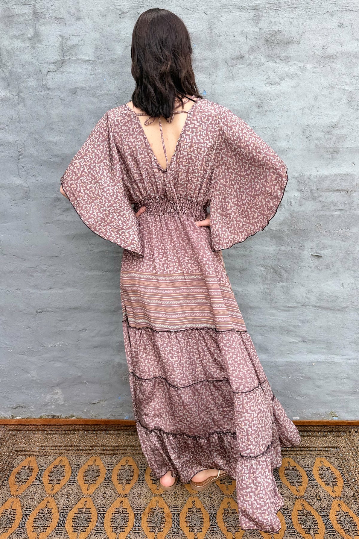 Aurora Dress In Wistful Mauve