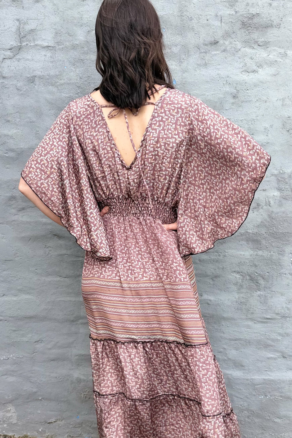 Aurora Dress In Wistful Mauve