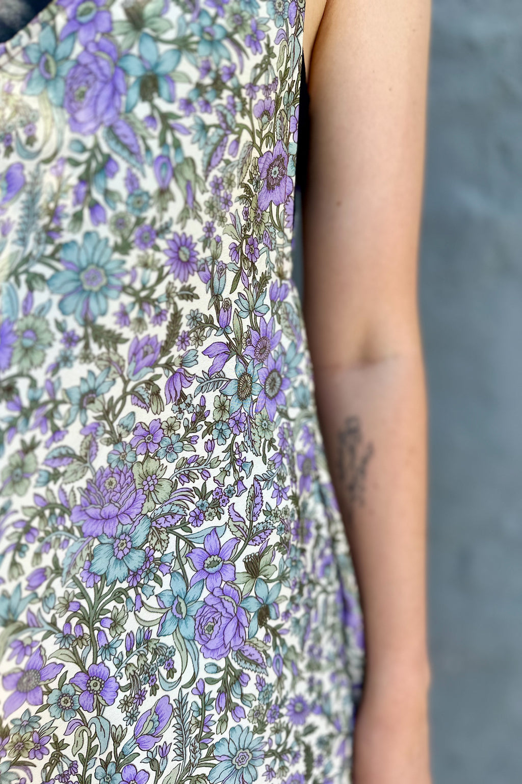 Jiya Jumpsuit In Lilac Botanical