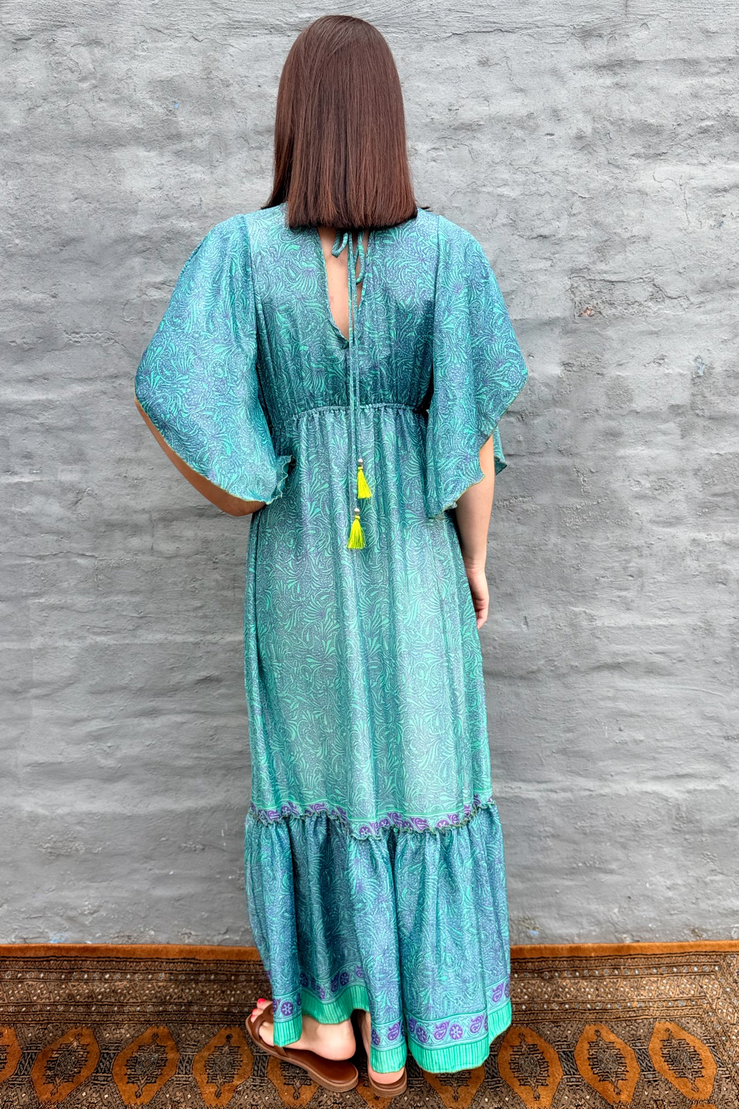 Aurora Dress In Tranquil Turquoise