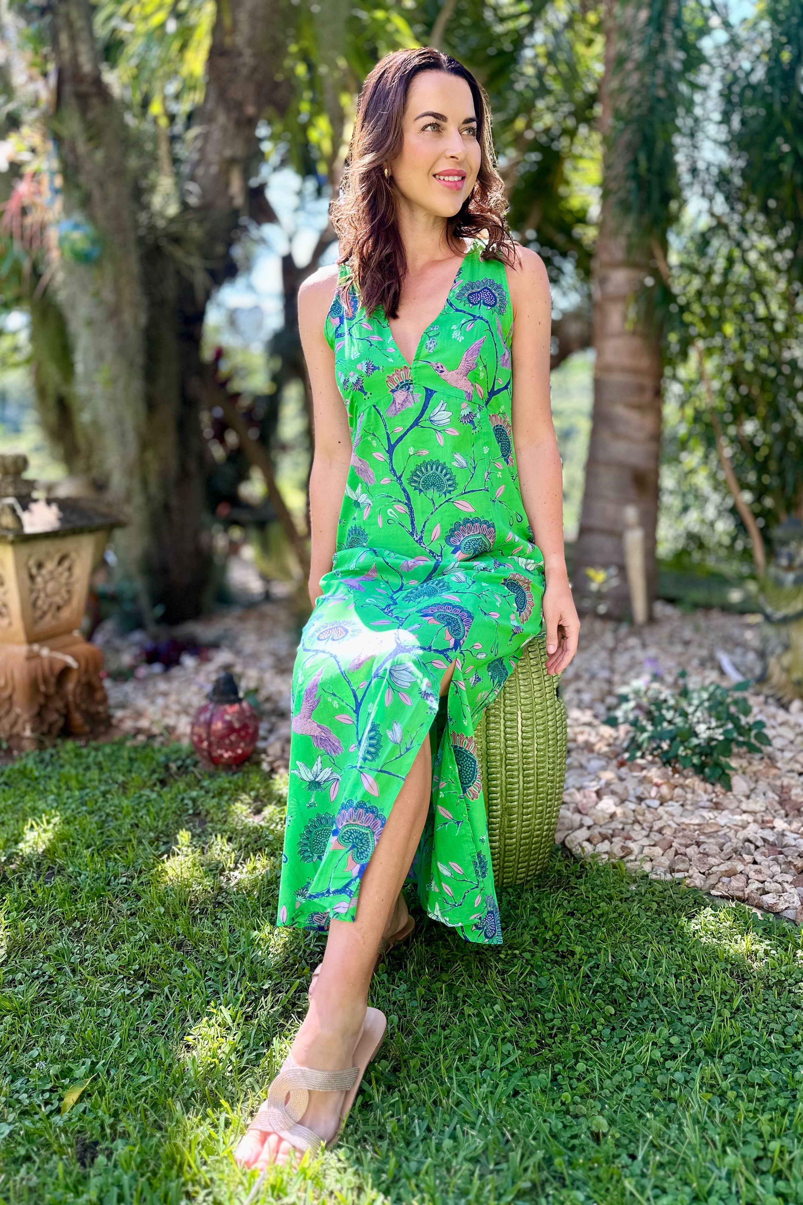 Kamala Dress In Apple