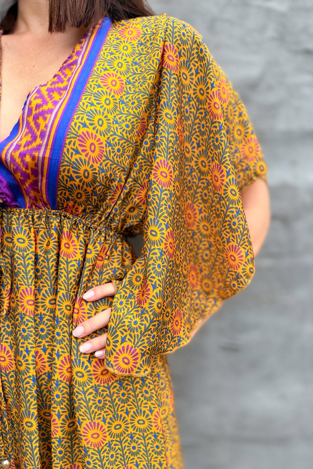 Aurora Dress In Golden Sunset