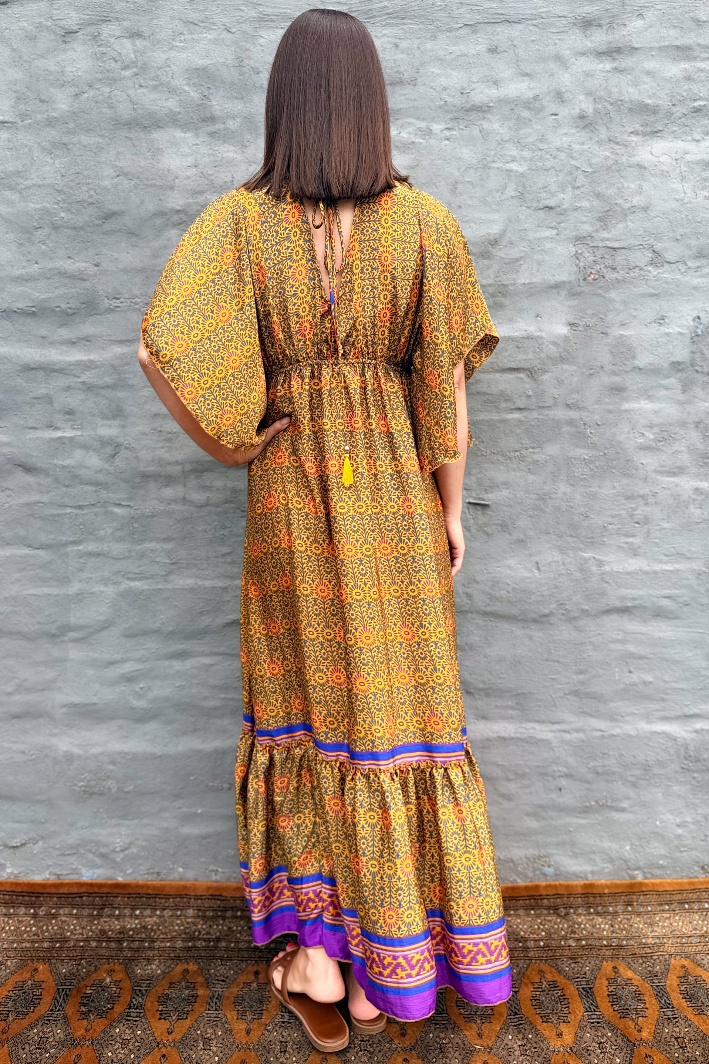 Aurora Dress In Golden Sunset