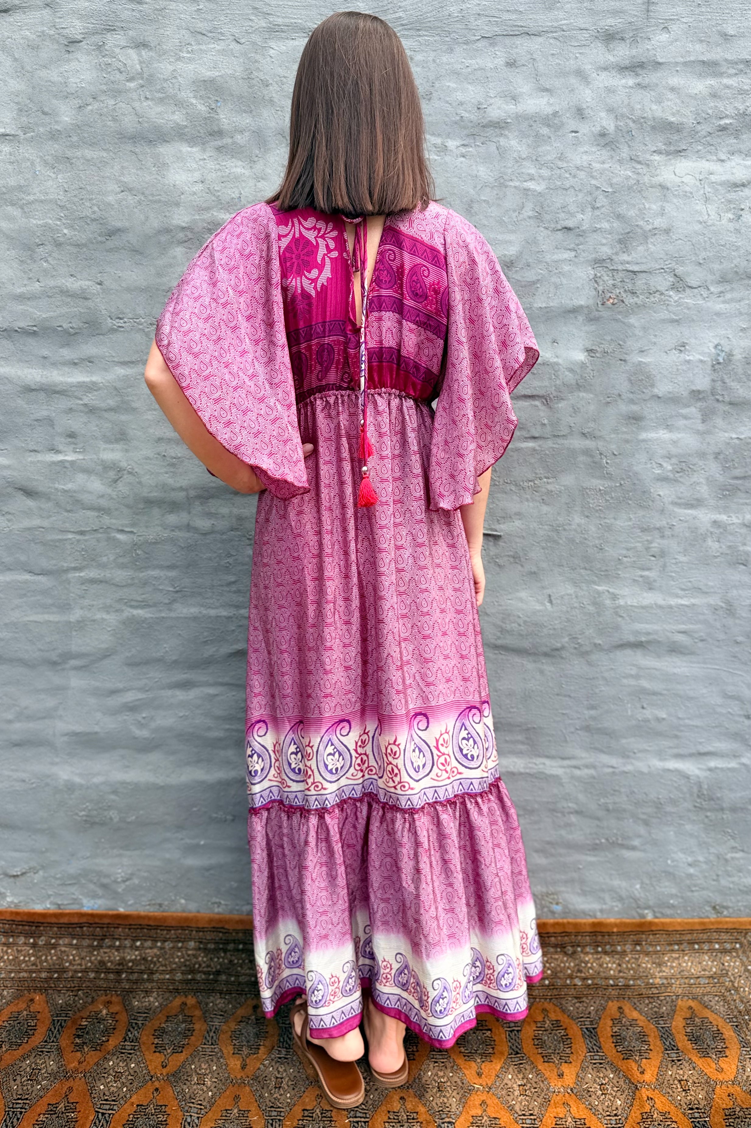 Aurora Dress In Magenta Magic